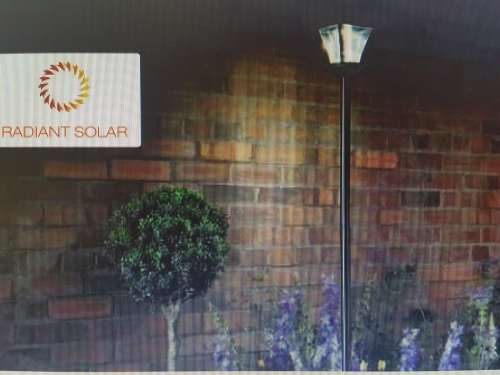 NEW MODEL!! Solar Garden/pathway/Driveway pole light 0.2w x 3leds (1.8m) by Radiant